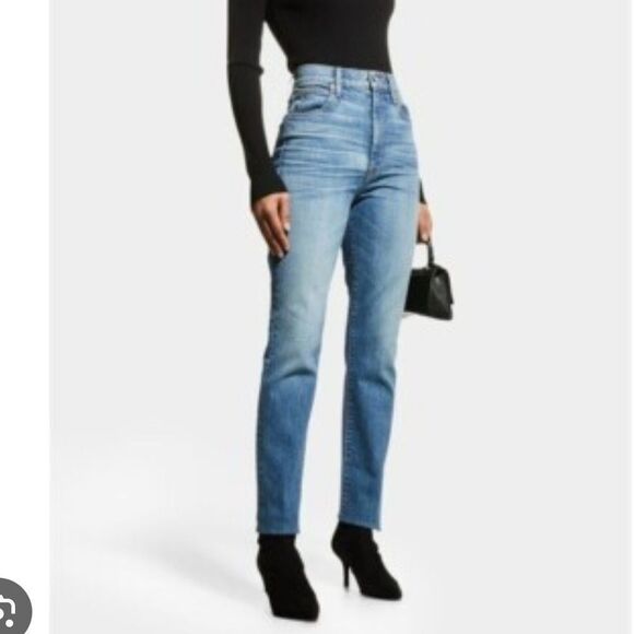 NWT SLVRLAKE Beatnik High Rise Slim Fit in Crosby Size 28 Revolve - Picture 14 of 14